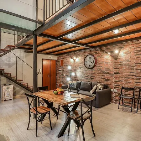Apartment Atrhome Loft Canova Rome